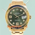 Rolex Pearlmaster 31mm Ladies 86348SABLV-42748 Green Dial: Genuine vs. Replica